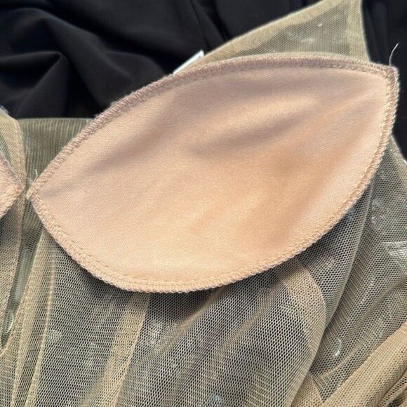 Xscape Formal Maxi Gown Size 0 "Rose" Broken Glass NWT - Picture 12 of 12